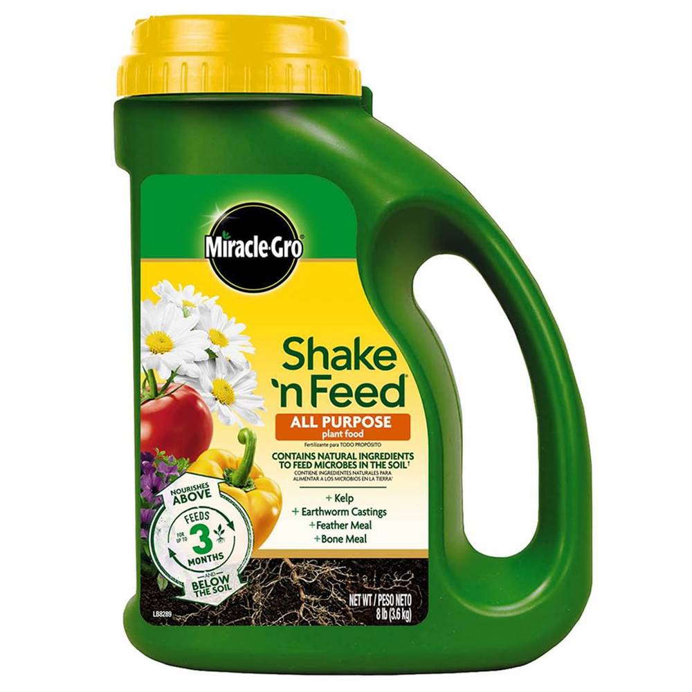 Miracle-Gro Shake 'n Feed All Purpose Plant Food 8 lb