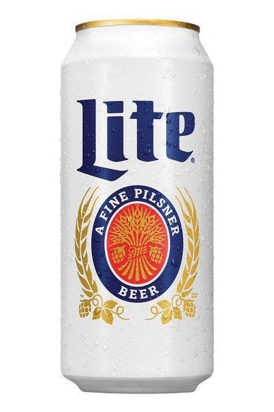 Miller Lite Lager Beer (6x 16oz cans)
