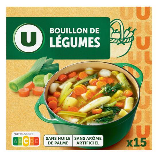 Les Produits U - Bouillon de légumes