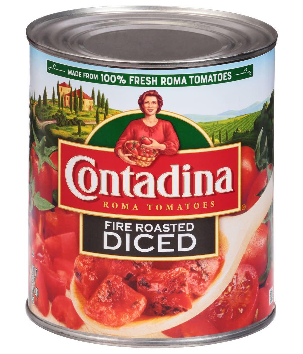 Contadina Fire Roasted Diced Tomatoes (28 oz)