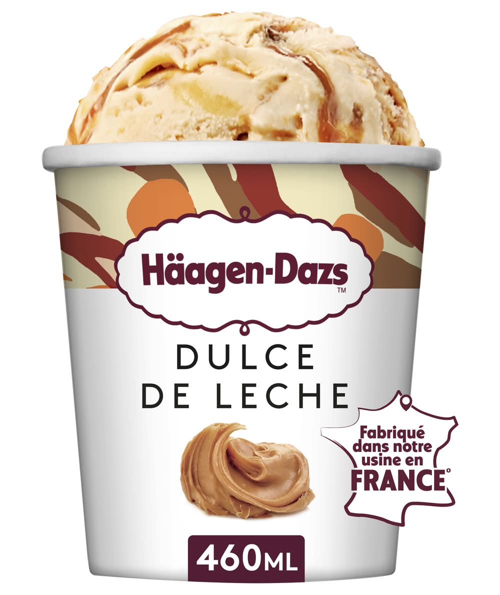 Häagen-Dazs - Crème glacée, dulce de leche (400g)