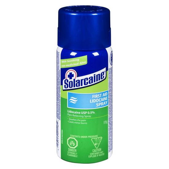 Solarcaine First Aid Lidocaine Spray (115 g)