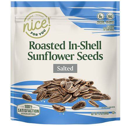 Nice! In-Shell Sunflower Seeds Salted