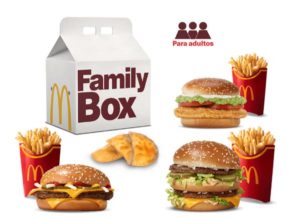Family Box para 3 Adultos