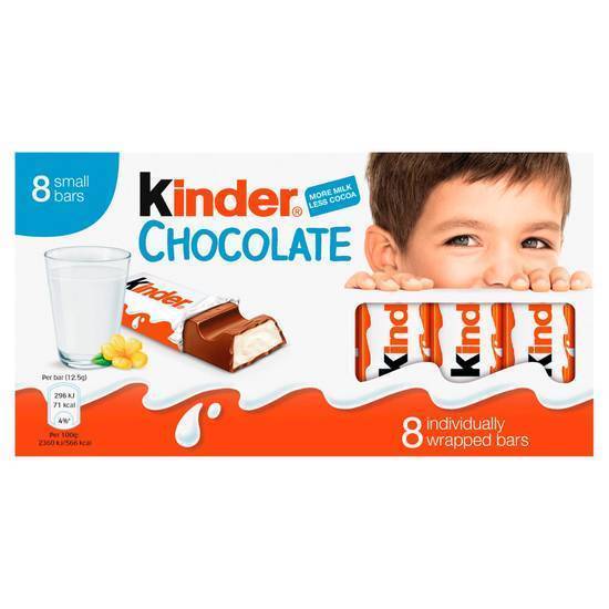 Kinder Chocolate 8 Pack