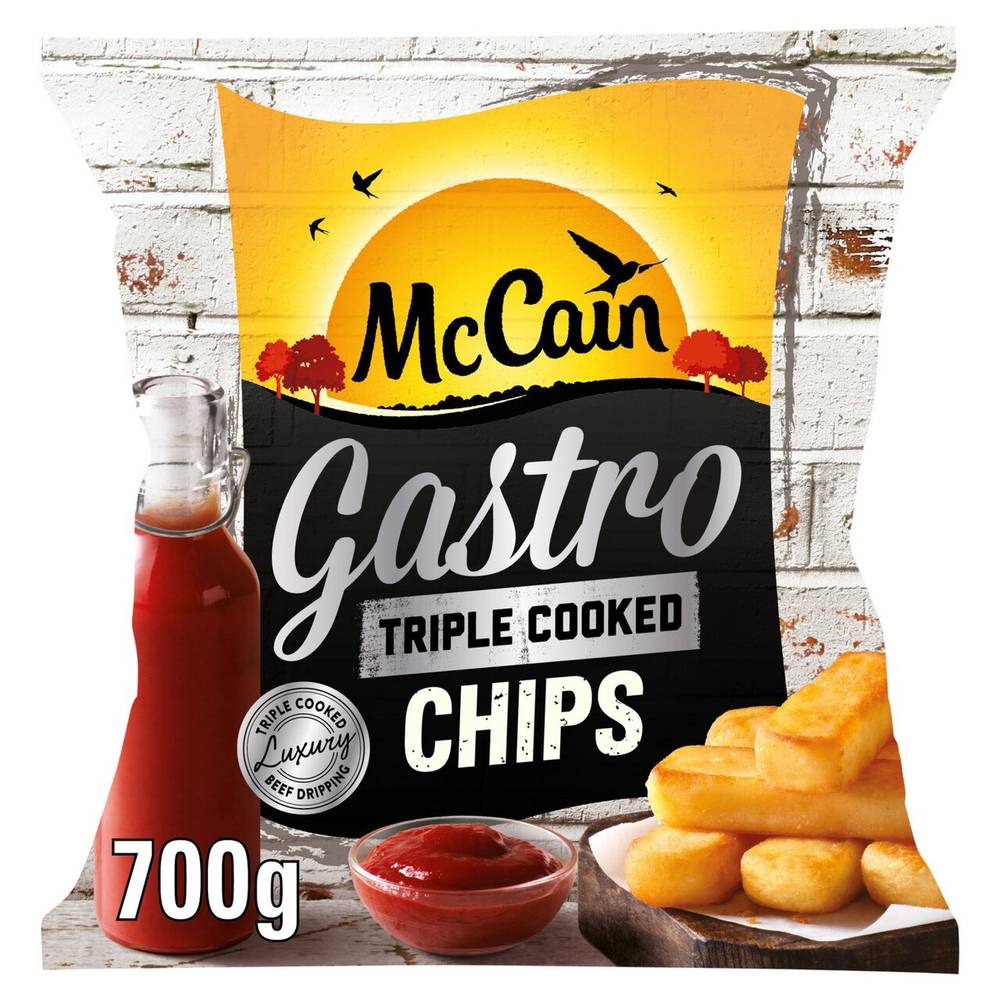 McCain Triple Cooked Gastro Chips (700gr)