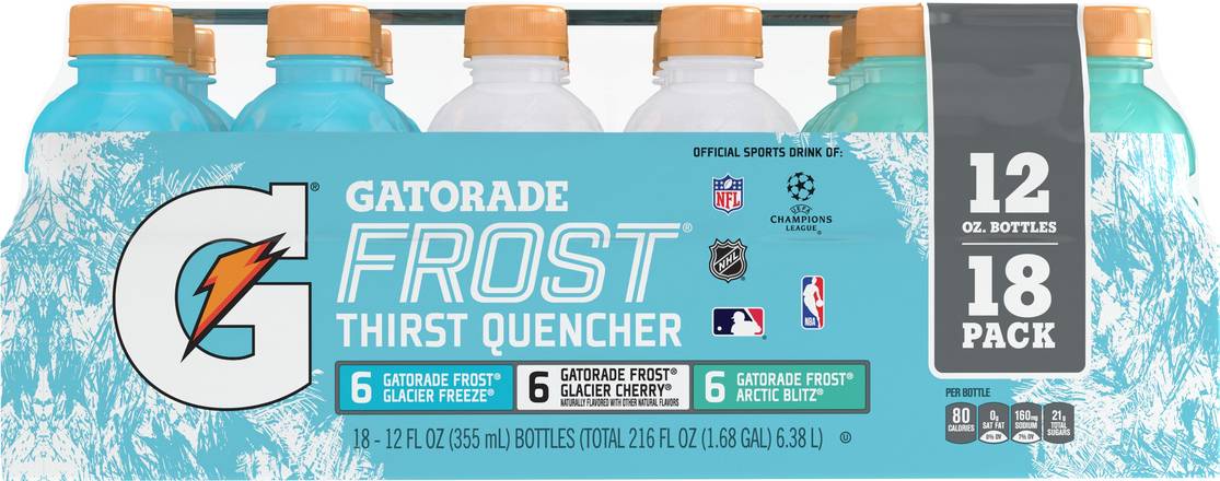 Gatorade Thirst Quencher Sports Drink Variety Pack - 24 pack, 12 fl oz bottles