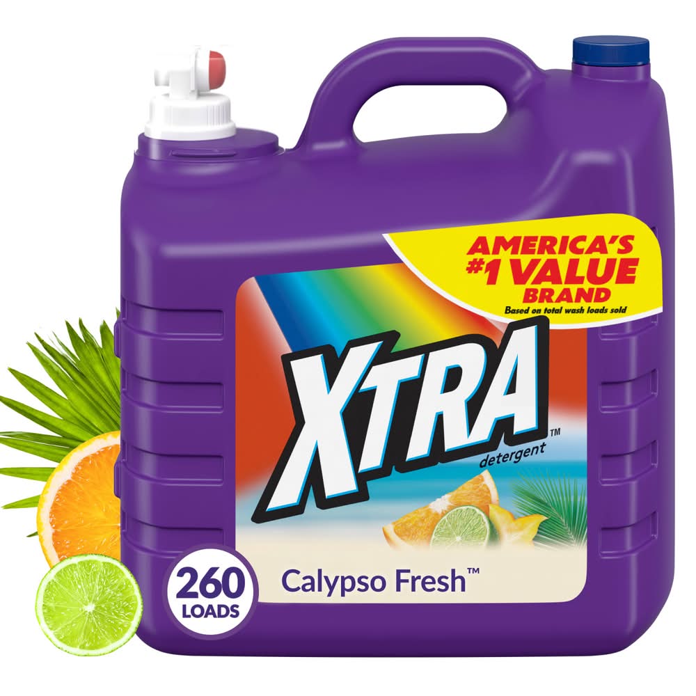XTRA Calypso Fresh Liquid Laundry Detergent (312 fl oz)