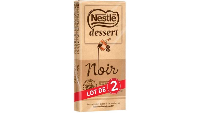 Nestlé Dessert Nestlé Dessert Noir Le lot de 2x205g