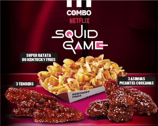 Combo Frango Squid Game