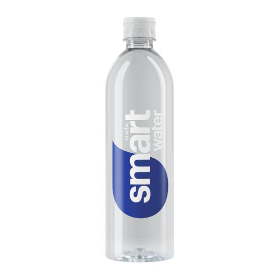 smartwater vapor distilled premium water bottle, 20 fl oz