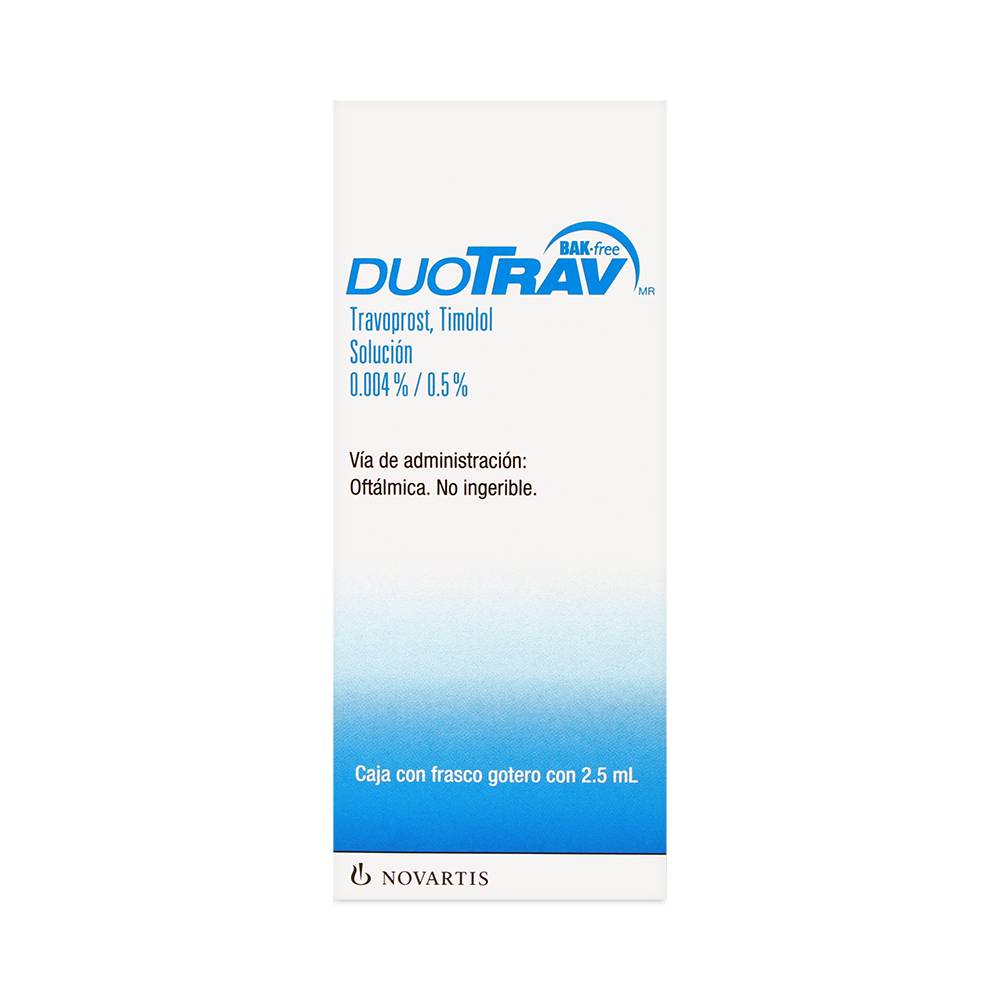 Alcon · Duotrav solución oftálmica 0.004%/0.5% (25 ml)