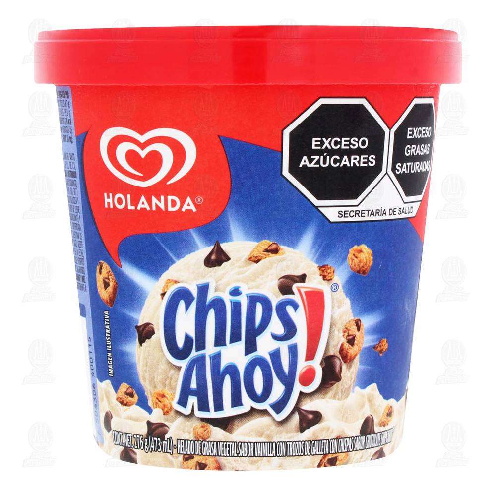 Holanda · Helado chips ahoy (473 ml)