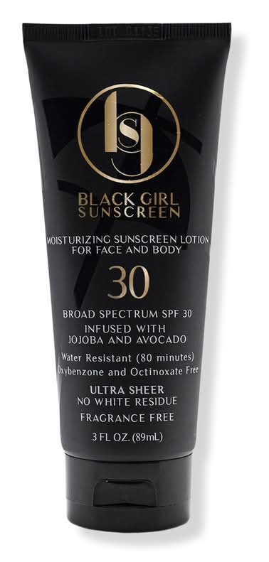 Black Girl Sunscreen Moisturizing Sunscreen Lotion SPF 30 3.0 oz