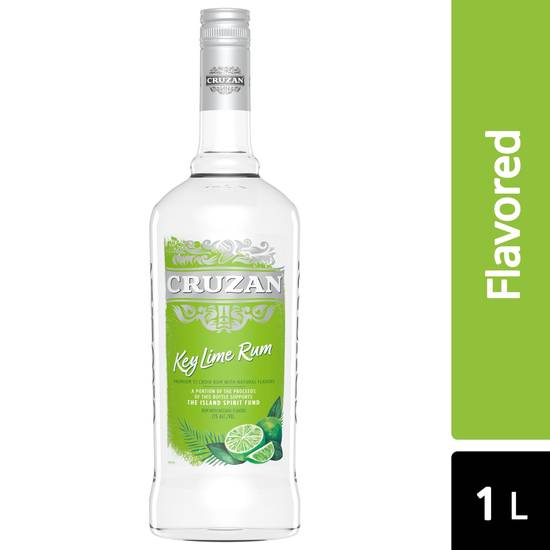 Cruzan Key Lime Rum (1L bottle)