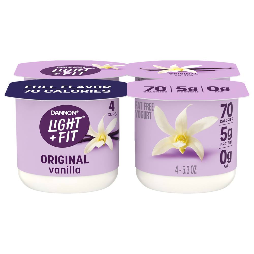 Light + Fit Nonfat Vanilla Yogurt (1.32 lbs)