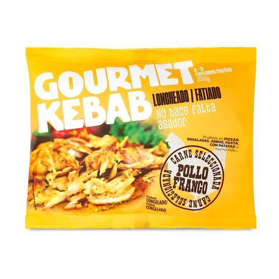 Kebab loncheado de pollo Gourmet kebab bolsa (250 g)