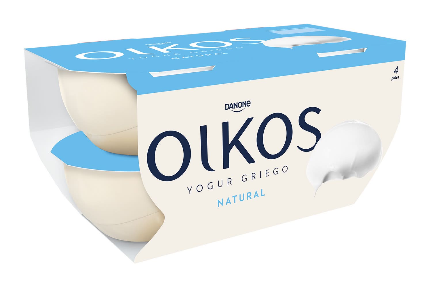 Yogur griego natural · Oikos (4 x 110 g)