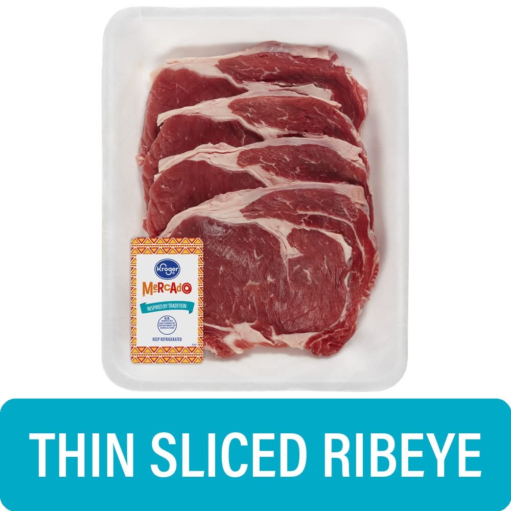 Kroger® Thin Sliced Beef Ribeye Steak