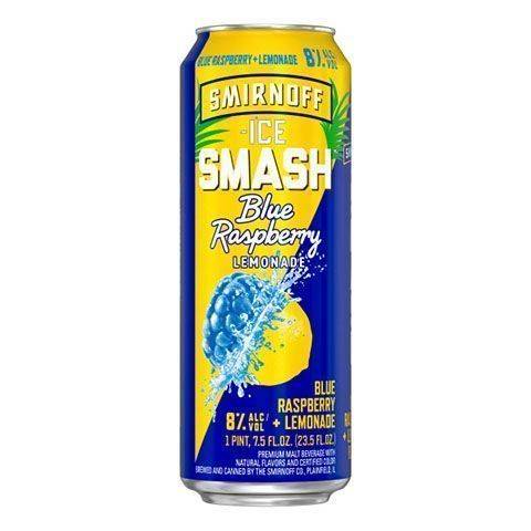 Smirnoff Ice Smash Blue Raspberry Lemonade 23.5oz Can