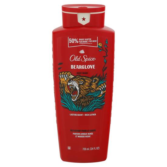 Old Spice Bearglove Body Wash Lasting Scent