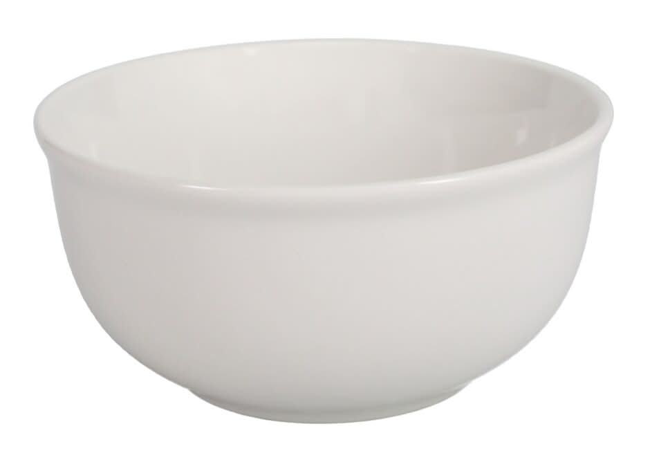 Royal Norfolk Glazed Bowl, 6 in, White