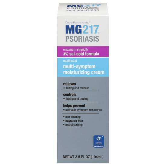 Mg217 3% Sal-Acid Multi-Symptom Moisturizing Cream (3.5 fl oz)