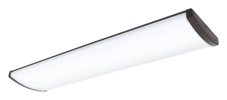 Good Earth Lighting Belmont 1-Light 12-in Satin Bronze Integrated LED Flush Mount Light | LF1074-BR4-48LF5-G