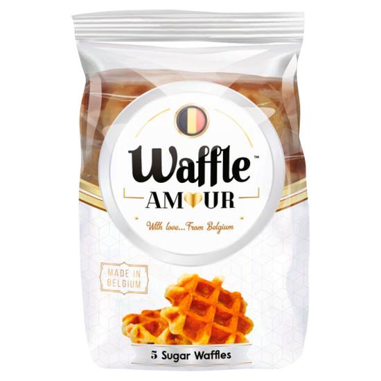 Waffle Amour Sugar Waffles 5 X 55g (275g)
