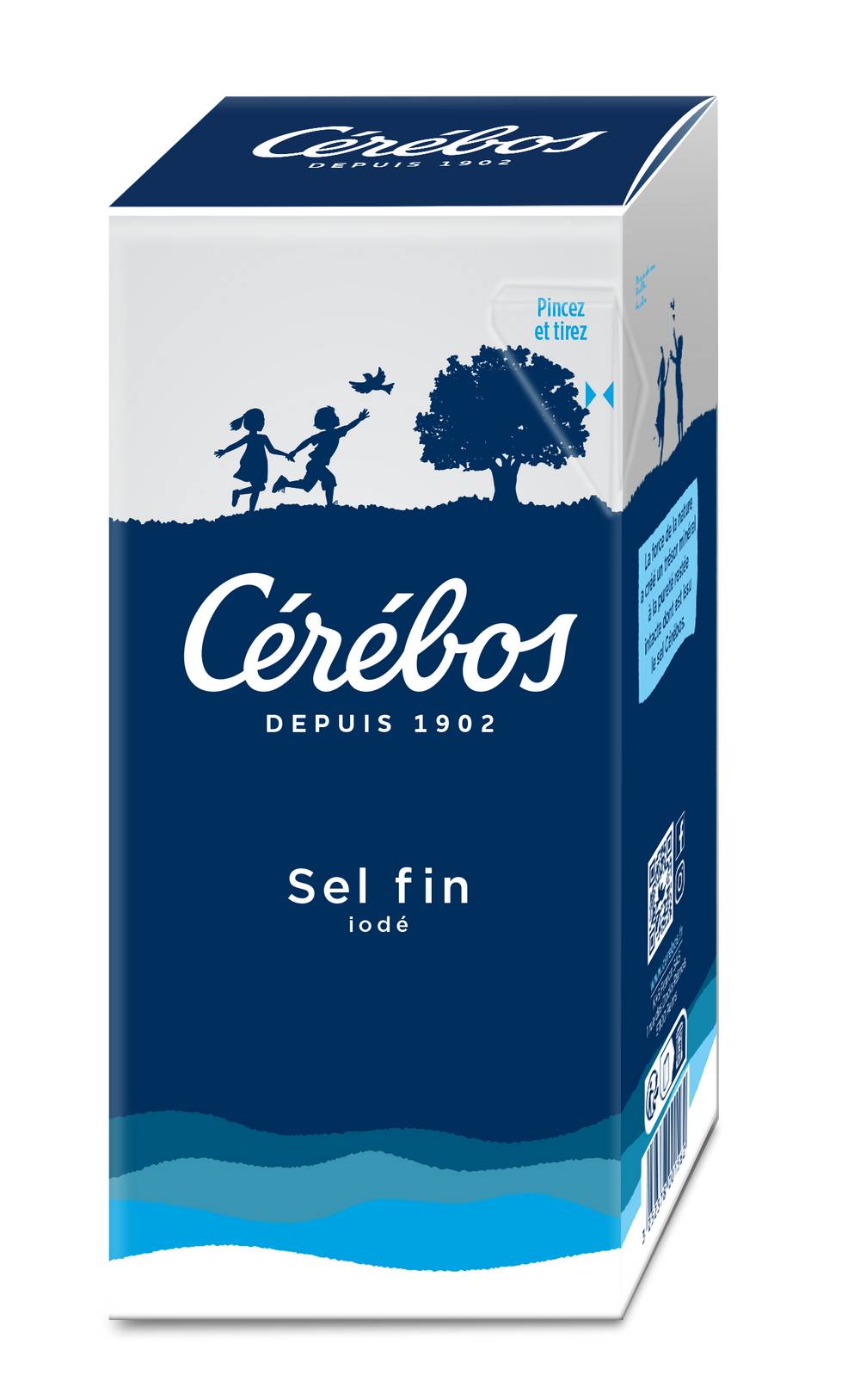 Cérébos - Sel fin iodé fluoré