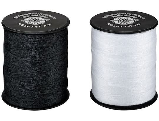 Loops & Threads Polyester Thread, 150 yd, White