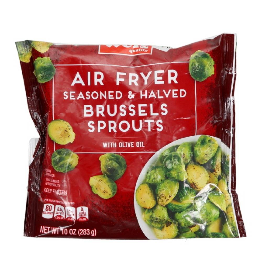 Weis Quality Air Fryer Brussels Sprouts Seasoned & Halved