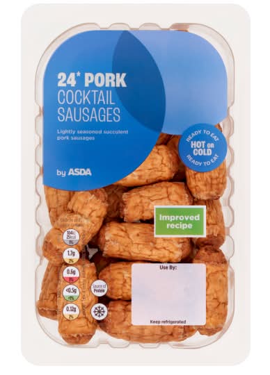 ASDA Pork Cocktail Sausages (240g)
