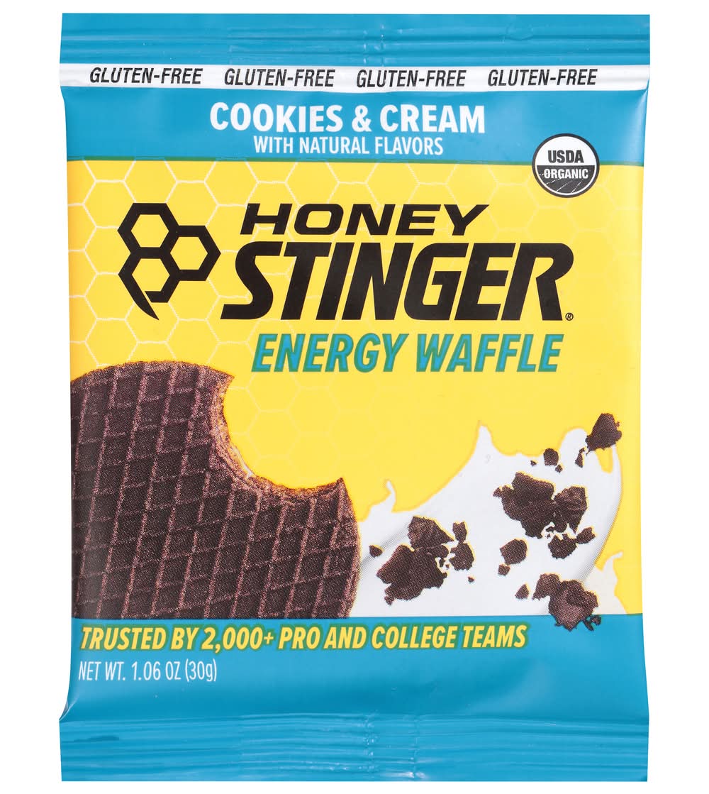 Honey Stinger Organic Gluten Free Cookies and Cream Waffle (1.6 oz)