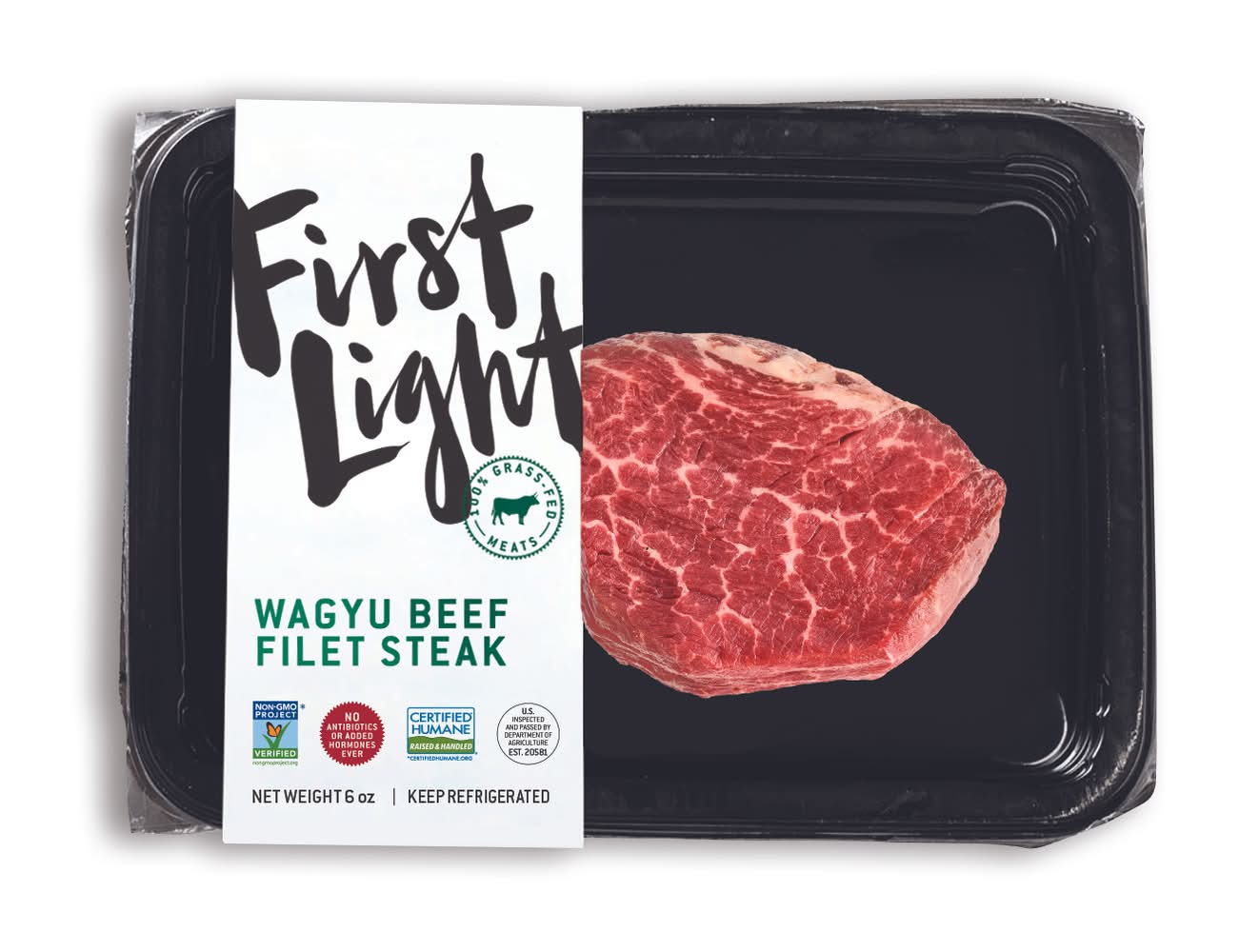 First Light Wagyu Beef Filet Steak (6 oz)