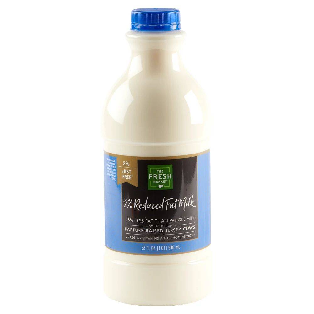 The Fresh Market 2% Reduced Fat Milk (32 fl oz)
