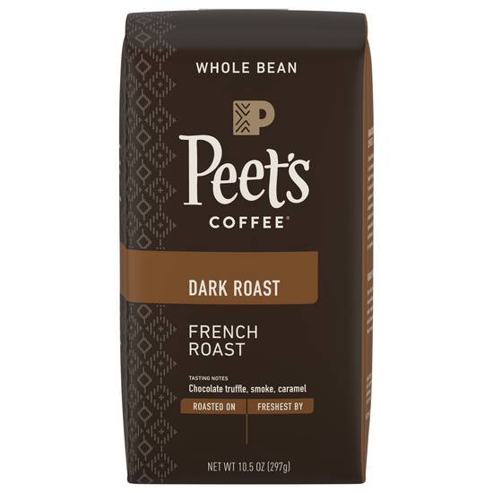 Peet's Coffee French & Dark Roast Whole Bean Coffee (10.5 oz)