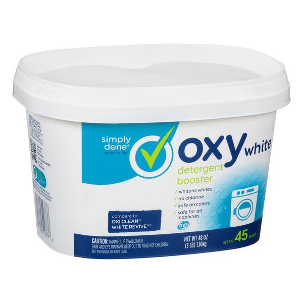 Simply Done Detergent Booster, Oxy White