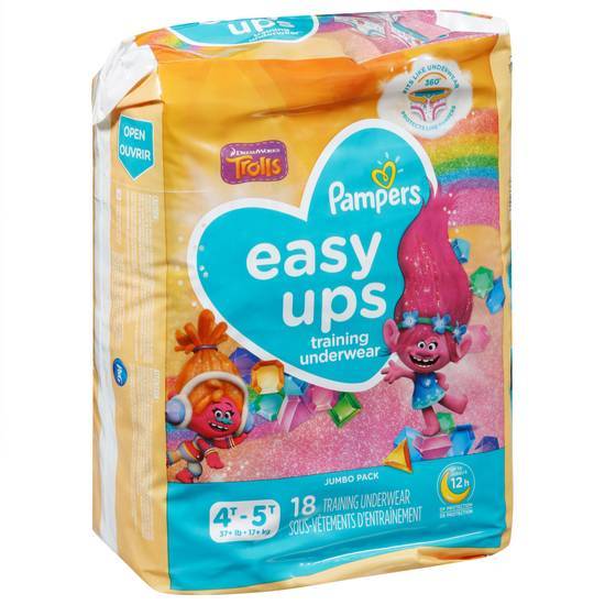 Pampers Easy Ups 4t-5t Training Underwear (18 ct)