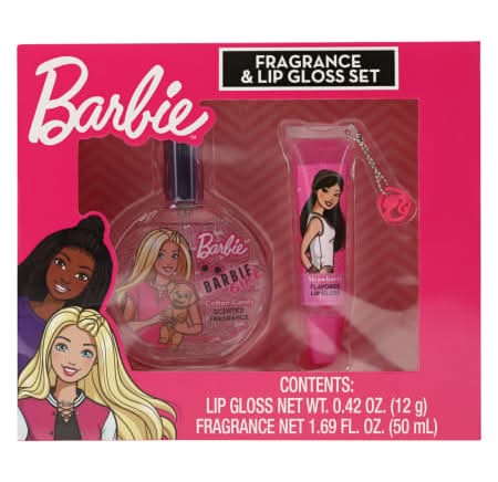 Character Fragrance & Lip Gloss Set Barbie