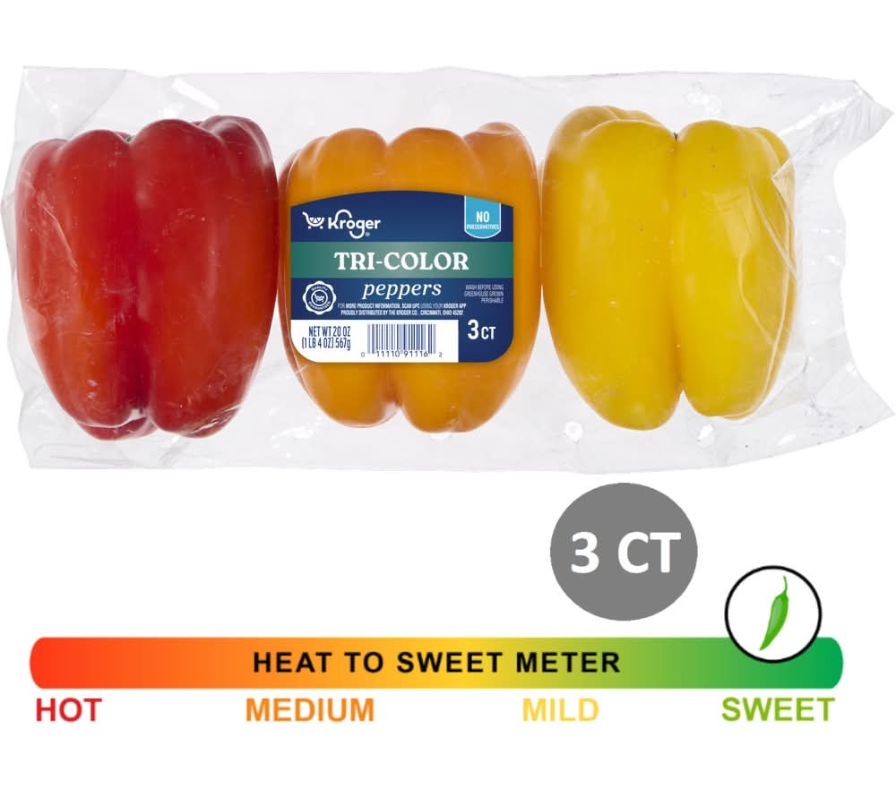 Kroger® Tri-Color Bell Peppers
