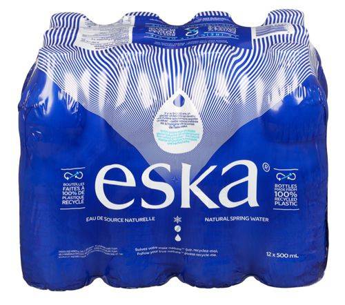 Eska eau de source naturelle (12 unités x 500 ml)