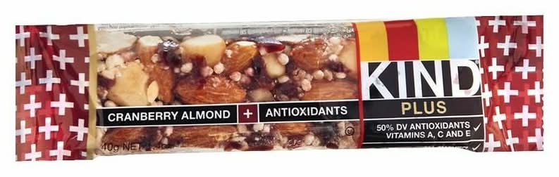 Kind Plus Bar Cranberry Almond Plus Antioxidants 1.4oz