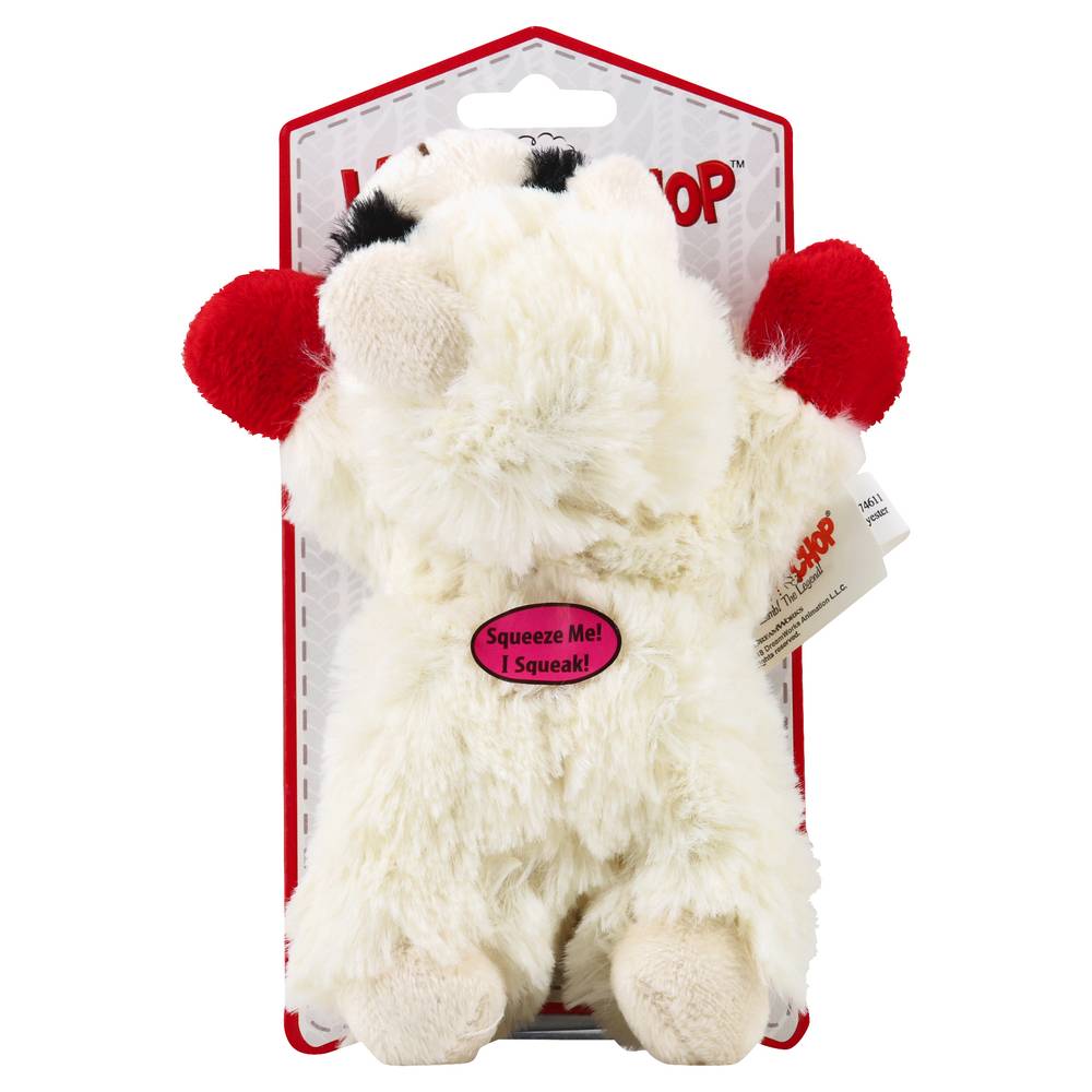 Multipet Lamb Chop Plush Dog Toy (3.2 oz)