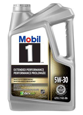 Mobil 1 Full Synthetic Engine Oil 5w-30 (4.73 L)