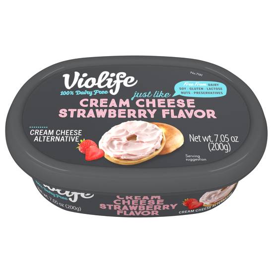 Violife Cream Cheese Alternative (strawberry)