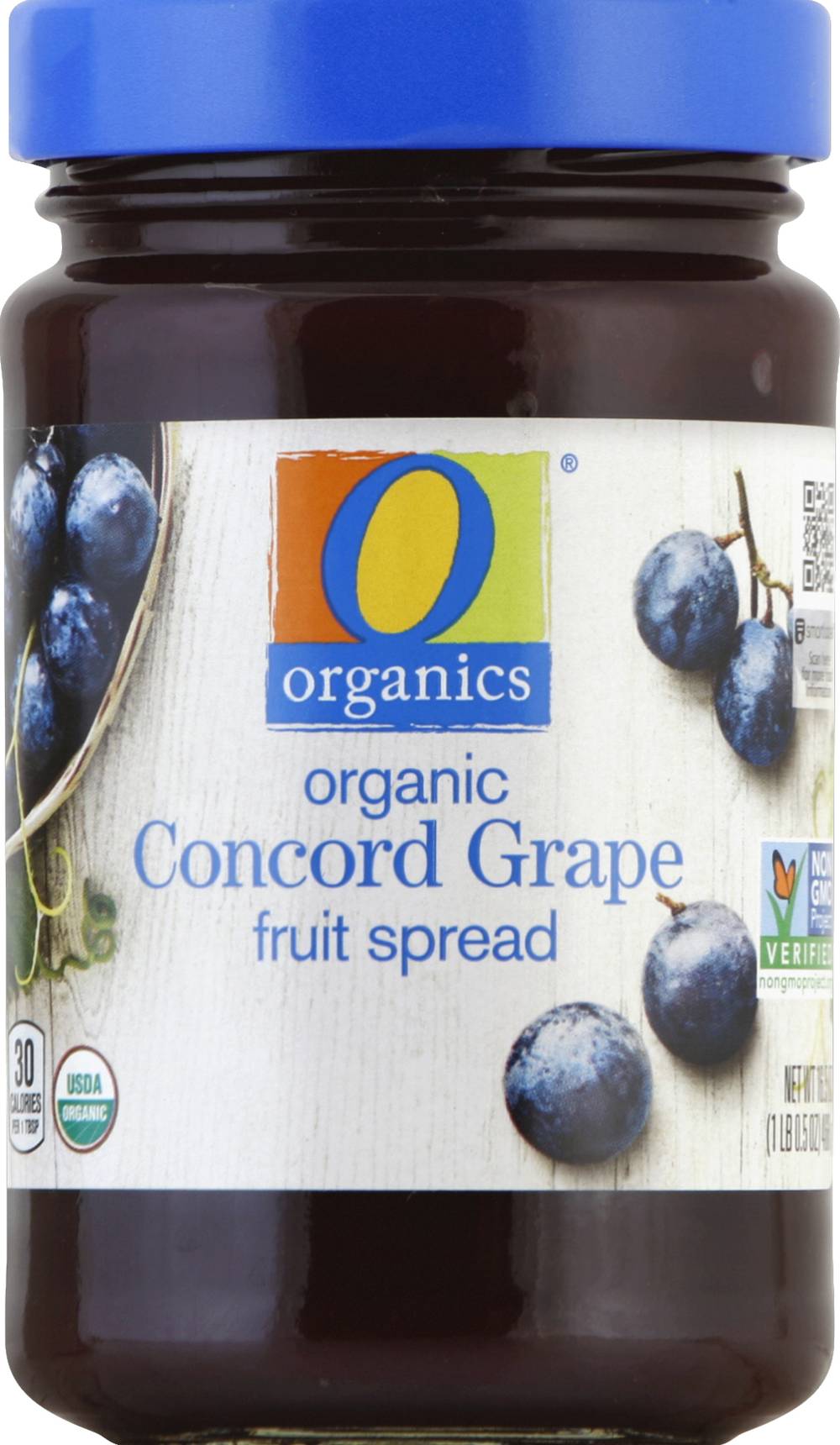 O Organics Fruit Spread Concord Grape (1.03 lbs)