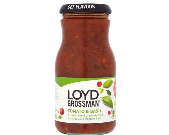 Loyd Grosman Tomatoe & Basil Sauce Jar