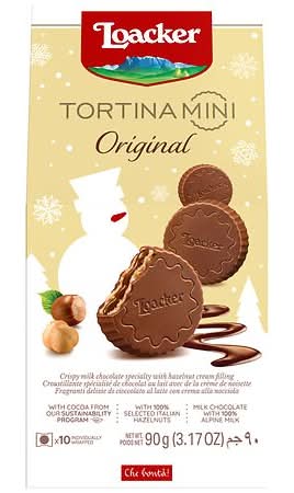 Loacker Tortina Mini Original Cookies (3.17 oz, 10 ct)