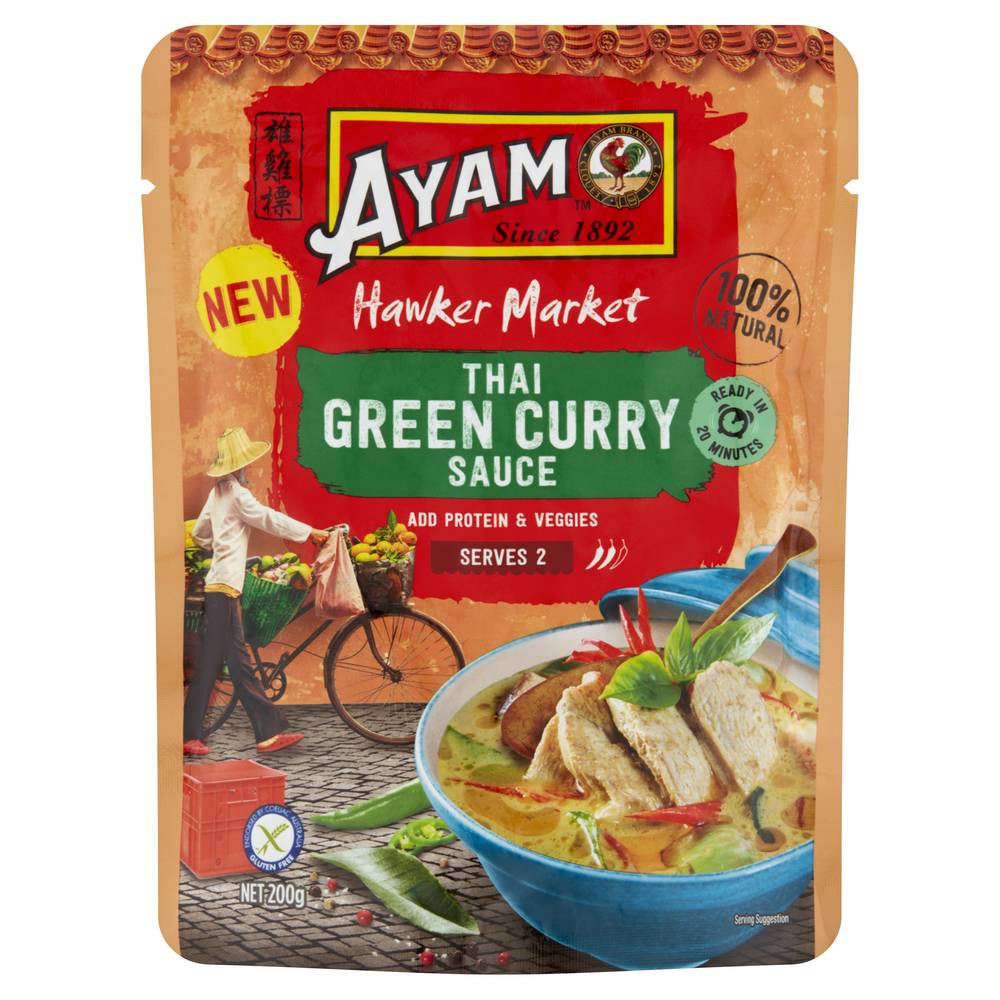 Ayam Thai Green Curry Sauce (200g)
